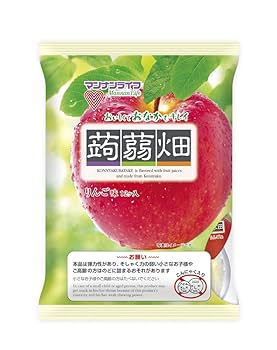 Amazon.co.jp: (お徳用ボックス) マンナンライフ 蒟蒻畑りんご味